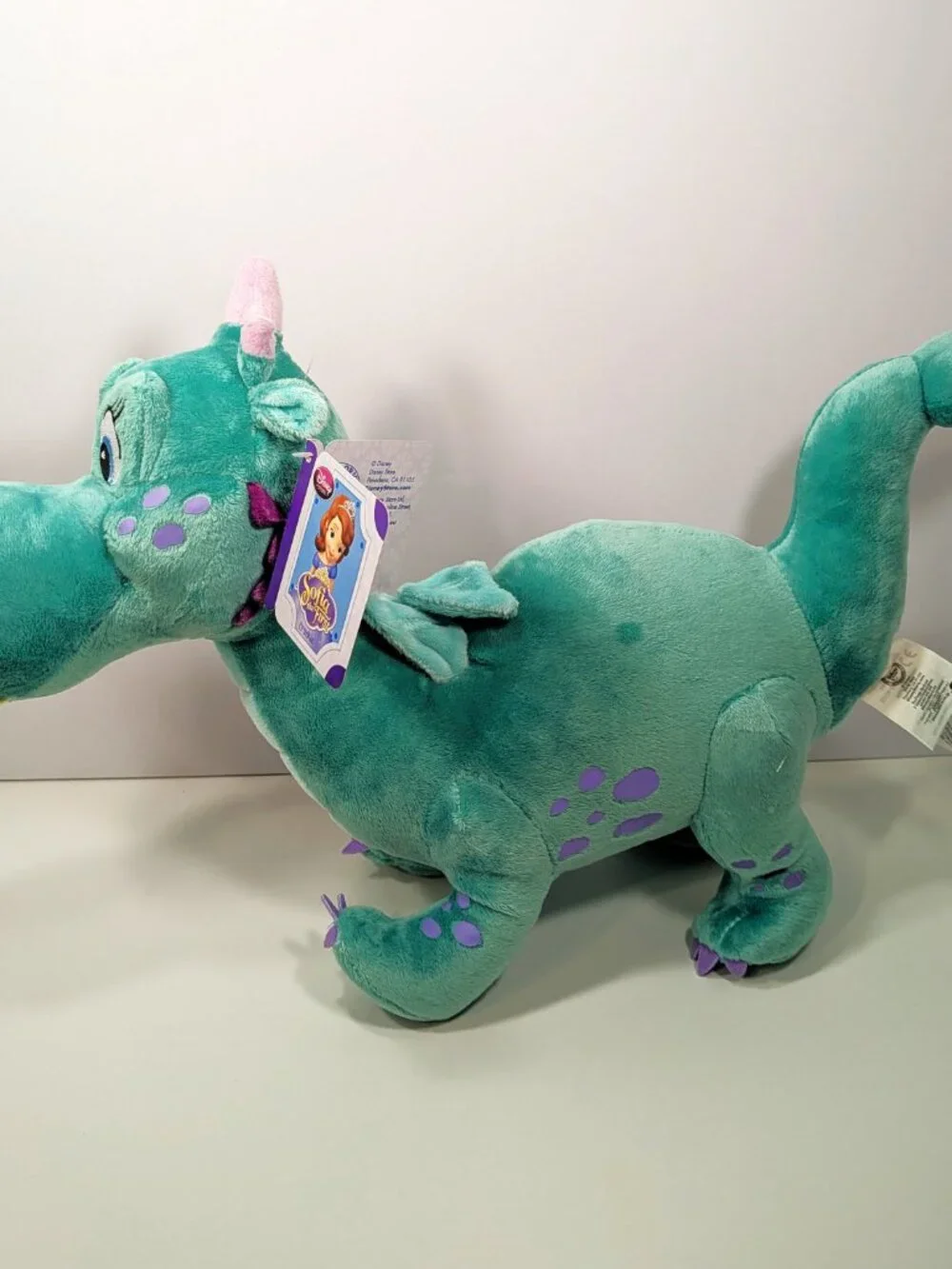 Disney Junior Sofia the First “Crackle” Dragon Plush New with Tags Stuffed Anima